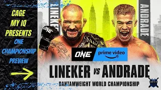 ONE on Prime Video 3 John Lineker vs Fabricio de Andrade