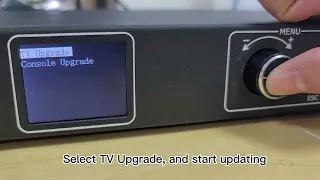 How to update firmware of VP210/VP210A led video wall controller?