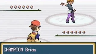 Pokémon FireRed - Champion Rival (Rematch) + Hall of Fame