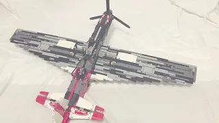 LEGO Technic P-51 Mustang Speed Build