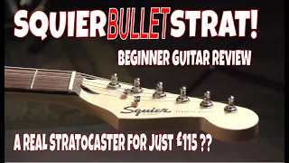 Fender Squier Bullet Stratocaster Review - What does it sound like?