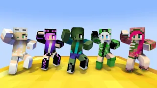 MONSTER SCHOOL : GANGNAM STYLE MONSTER GIRLS - MINECRAFT ANIMATION