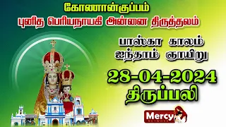 LIVE - 28-04-2024 | பாஸ்கா காலம் ஐந்தாம் ஞாயிறு திருப்பலி | Konankuppam Our Lady Periyanayagi Shrine