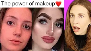 Funniest Makeup Fails ! - REACTION