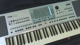 Korg PA 50 synth performing Traditional Polka Music Style