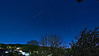 4K Night Sky Time Lapse Over Devon - April 19, 2024