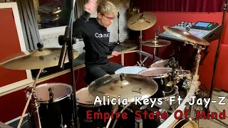 Alicia Keys Ft Jay-Z - Empire State Of Mind (Drum Cover)
