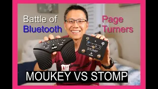 Battle of Bluetooth Page Turning Pedals: Moukey vs Coda Stomp!!!