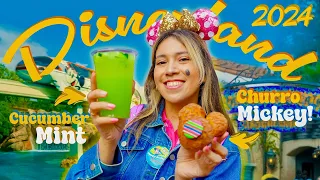 Disneyland NEW Churro Mickey Cream Puff & Spring Time Food | New Pixar Fest Merch!