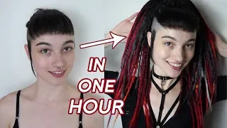 Temporary Dread Look!! (one night only) - Dread Falls Tutorial + OOTD