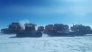 Современная и историческая антарктическа гусеничная техника