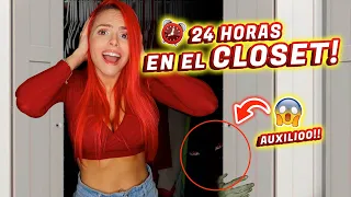 24 HORAS ENCERRADA en CLOSET con TITI 😱😍 | Jenny Devil 😈