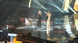 Nicole Scherzinger & Sam Bailey singing 'And I'm Telling You', X Factor Final Part 1, 14/12/2013