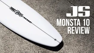 JS Monsta 10 Surfboard Review - Down the Line Surf