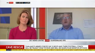 MRS Training & Rescue Expert Interviewed on Sky News – Thai Cave Rescue