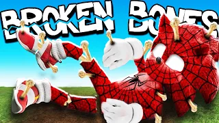 Breaking EVERY BONE As SPIDERMAN SONIC In GTA 5