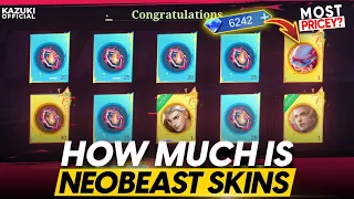 HOW MUCH DOES NEOBEAST SKINS COST | NEOBEAST EVENT DRAW | MUST WATCH BEFORE SPENDING