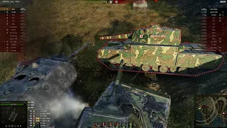 H5VOC vs EL-G (Epic Maus vs Type 5 battle at the end)