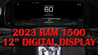 2023 Ram 1500 new Digital Instrument Cluster CONFIRMED