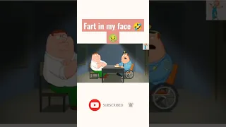 Family guy: peter farts on Joe's face😂#shorts #viral #comedy #funny #familyguy #petergriffin