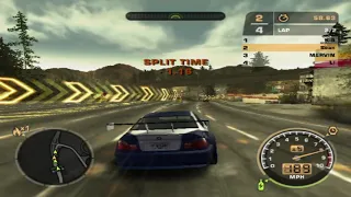 Need for Speed: Most Wanted BMW M3 GTR Gameplay PS2