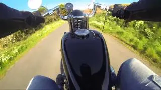 Harley Davidson ironhead bobber - Sunday ride