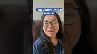 H1B Visa lottery results | Official results out!! #h1bvisa