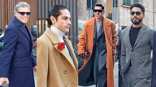 Men's Fashion Trends 2024 Fall/Winter Street Style. Milan FW Menswear.