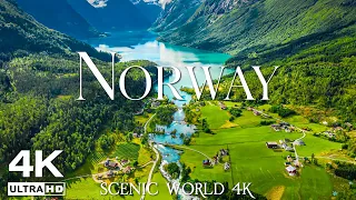 Norway 4K • Scenic Relaxation Film with Peaceful Relaxing Music and Nature Video Ultra HD