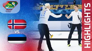 NORWAY v ESTONIA - Qualification Game - World Mixed Doubles Curling Championship 2023