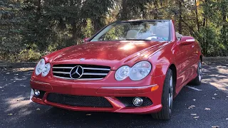 Check Out My Latest Purchase: 2006 Mercedes - Benz CLK 500 (W/ AMG Package) Convertible Tour