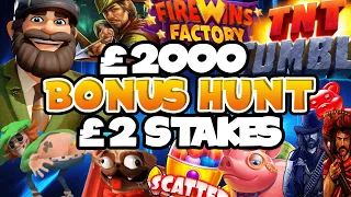 £2000 Bonus Hunt on £2 Stakes | Spinitin Slots!