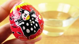 FROHE OSTERN Magisches Handtuch | Verrückte Hühner Handtuch Ei Überraschung