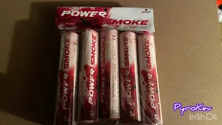 Power Smoke 💨 von Pyroland  Rot 60 Sek 8,99€ PyroKev Rauch Silvester Feuerwerk