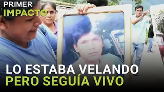 En mitad de un velorio, familiares se dieron cuenta de que el difunto estaba vivo