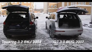 Touareg или Q7? Что выбрать? И немного про Каптиву 3.2 Сравниваем и делимся мнением