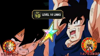 PHY SSJ3 Goku And SSJ2 Vegeta+ STR SSJ4 Vegeta And Kid Goku Showcase Dragon Ball Z Dokkan Battle