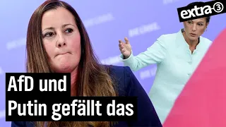Sahra Wagenknecht und die völlig zerstrittene Linke | extra 3 | NDR