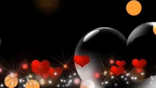 Black screen 💓 Animation | Flying red heart video most beautiful to watch #youtube #whatsapp #status