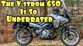 Suzuki V-strom 650 Most Underrated ADV Bike Ever Produced | 1 Year Ownership Review & Mods