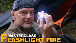 Survivorman | Masterclass | Fire with Flashlight