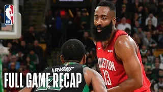 ROCKETS vs CELTICS | Harden Goes For 42 Points In Boston | March 3, 2019