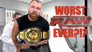 The most boring RAW of all time? How bad can it be belt!