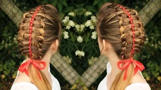 Zipper Braid with Ribbon | Braidsandstyles12