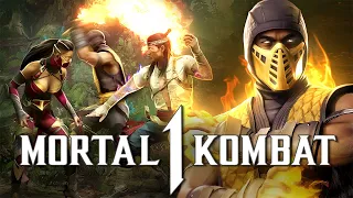 PLAYING EVERY KAMEO CHARACTER IN MORTAL KOMBAT 1! (New Gameplay)