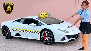 اشتغلت ك شوفيرة لامبورجيني ل يوم كامل 😱🚗