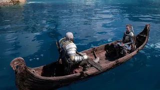 God of War Ragnarok - ALL MIMIR STORIES - Kratos + Atreus Boat and Sled Conversations PART 1