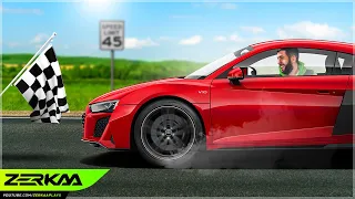 DRAG RACING IN MY $1,000,000 AUDI R8! (Car For Sale Simulator 2023 #13)