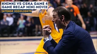 Khimki vs. CSKA Game 4 Mini-Movie 1/4 Euroleague [khimkibasketTV]