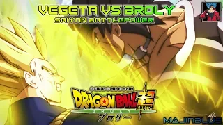 DBSBroly: Broly vs Vegeta [Saiyan BattlePower] - MajinBlue